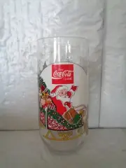 Coca-Cola - Coke - Santa Claus / Reindeer - Holiday - Mc Crory Drinking Glass