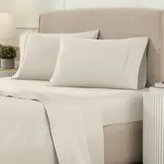 Luxe Bedding 1200TC Egyptian Cotton Sheet Set Ivory