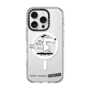 iPhone 16 Pro Clear Case MagSafe Compatible Skater Dog by Matthew Langille