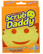 2 x The Original Scrub Daddy - Scratch-Free Multipurpose Cleaning Sponge