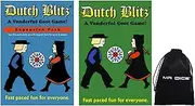 Mr Dice Original Dutch Blitz Card Game and Dutch Blitz Expansion Pack Bundle with Storage Bag by