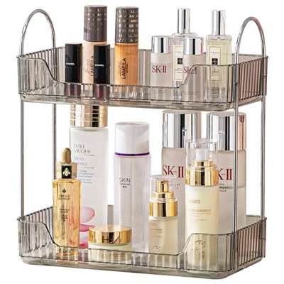 shuang qing Bathroom Counter Organizer Countertop Storage, Cosmetics Skincare...