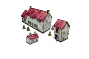 Bolt Action: Pre-painted WWII - Normandy Homestead with Outbuildings