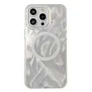 XUNDD For iPhone 15 Pro Max ic Case TPU+Acrylic IMD Phone Cover Compatible with MagSafe