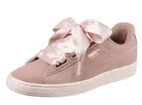 在飛比找Yahoo!奇摩拍賣優惠-全新正版Puma Suede Heart Pebble女性復