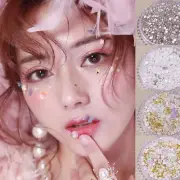 DIY Diamonds Flower Face Stickers Shell Boxed Exquisite Shining Shell Box Set