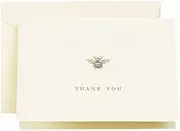 Crane & Co. Engraved Bumble Bee Thank You Note (CT1644)