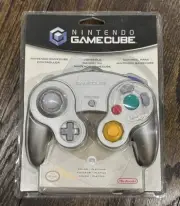 Nintendo GameCube Controller Official Platinum Control New in Sealed Packaging