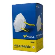 Aegle N95 Foldable Respirator, CDC approved, easy breath