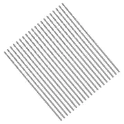 20Pcs Long Twist Drill Bit 1.1mm High-Speed Steel 25mm / 0.98 Jobber Bits Set