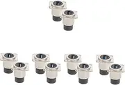 Gatuida 10pcs USB Panel Mount Coupler USB Connector for Data Transfer Casting Mold Standard Installation for Industrial Panels