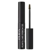 Pupa Plump & Care Tinted Eyebrow Gel With Fortifying Treatment 002 - Brown