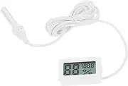 Digital -hygrometer Digital Thermometer Indoor Thermometers Hygrometer for Humidity Mini Hygrometer Indoor Temperature Gauge Humidity Meters White Abs