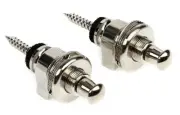 Schaller S-Locks Security Strap Locks - Nickel (3-pack) Bundle