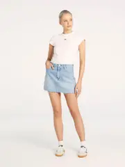 Relaxed Mini Skirt
