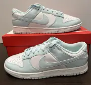 Nike Dunk Low Shoes Glacier Blue White Sneakers Retro DV0833-104 Mens Size 10.5
