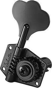 Schaller BM 4l Machine Head Set, black chrome