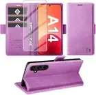 Mobile Phone Case for Samsung Galaxy A14 5G Case with Screen Protector, Stand Fu