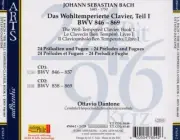 BACH: DAS WOHLTEMPERIERTE CLAVIER, TEIL I NEW CD