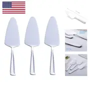 Pie Cake Server, 9.3-inch Stainless Steel Pizza Pastry Server Set of 3, Dishw...