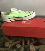 CONVERSE Chuck 70 Oxford Sneakers Ghost Green Size 9 Men / 11 Women $80