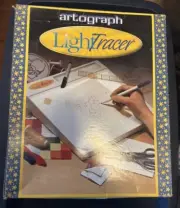 Vintage Artograph Light Tracer Art Drawing Light Box for Tracing - 10" x 12" NEW