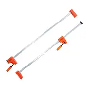 Bar Clamps for Woodworking, 2-Pack 1270mm Parallel Clamp Set, F Clamp with 1100 lbs Load Limit, Even Pressure, High-strength Plastic and Carbon Steel, Wood clamps for Woodworking