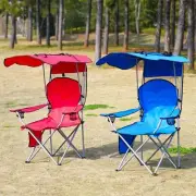 Folding Outdoor Fishing/Sports|with Two Cup Holder and Storage Bag (Single Pack)