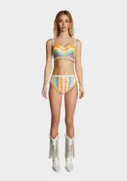 [Daisy Shock] Rainbow Pastel Sequin Set