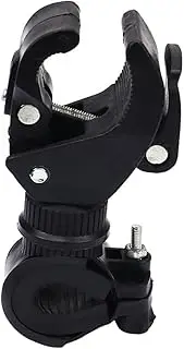Bike Flashlight Holder Rotatable Plastic Torch Stand for Mountain Biking Creative Flashlight Rack Stable and Secure Bike Flashlight Storage Accessory