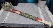 Gory Zombie Back Scratcher Figurine 15"L Undead Walker Bone Hand Arm Replica