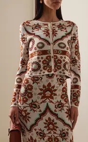 [Cara Cara] Ila Jacquard Cardigan