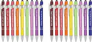 20Pcs Office Pens Funny Pens Demotivational Sarcastic Ballpoint Pens Macaron Touch Stylus Pens for Office, Black