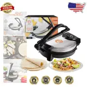 Electric Tortilla Maker - Heavy-Duty Non-Stick Cooker for Homemade Flatbreads