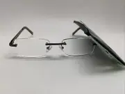 E402 Foster Grant BLAKE +1.50 Men's Reading Glasses RIMLESS READERS