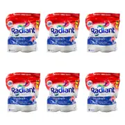 156pc Radiant Stain Attack Laundry Detergent Capsules 3in1 Front & Top Loader