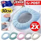 Lid Cover Seat Bathroom Cushion Closestool Toilet Soft Pad Washable Warmer Mat