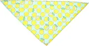 Abaodam Spring Summer Pet Bandana Soft Dog Kerchief Lemon Design for Birthdays Pet Costumes Lightweight Easy to Clean