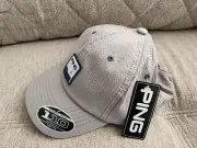 Ping 2021 Phoenix 1959 Adjustable 110 Flexfit Tech Golf Hat/Cap⛳Gray