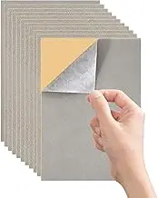 Generic Self-Adhesive Felt Film, A4 Size, Pack of 10, 21cm x 29.7cm, 1.5mm Thick, Soft Felt Fabric Sheets, Peel and Stick, Arts And Craft, Home Decoration, General Purpose
