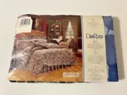 Dan River Nouveau Paisley Queen Fitted Sheet NOS 180 Thread Count VINTAGE - NEW