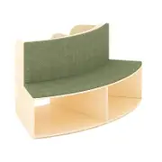 Jooyes Puzzle Series Kids Corner Book Storage Seat with Cushioned Top