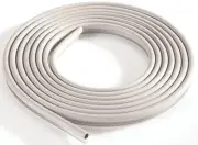 1/2" x 1/2" x 10' Long Vinyl Bulb Multipurpose Kerf Fit Weather Strip