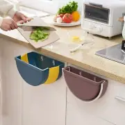 Hanging Wall Mounted Folding Waste Bin Trash Container Can For Kitchen Cupboard