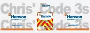 Code 3 Adhesive Vinyl Decal Suit Oxford Diecast 1/76 various - Hanson livery Van