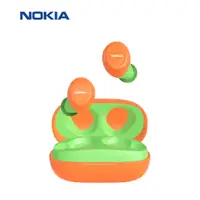 在飛比找PChome24h購物優惠-NOKIA 諾基亞 真無線藍牙耳機 E3100-OG 色色橘