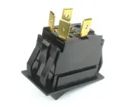 Crescor Op Rocker Switch 7/8 X 1-1/2 DPST 0808-116K, OEM 4 pin, Cres-cor