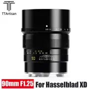 TTArtisan 90mm F1.25 Full Frame MF Lens for Hasselblad XCD X1D II X1DII X2D X1D2