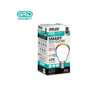 Arlec Grid Connect Smart E14 LED 470lm RGB Colour Changing 5.5W Fancy Round Globe