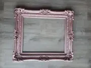 16x20 Rose Gold Picture Frame, Decorative Baroque Wall Baby Frame, Ornate Ideas